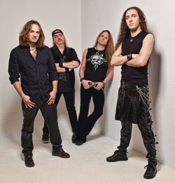 Freedom Call Land of the Crimson Dawn Band Photo