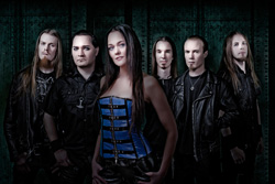 Amberian Dawn Re-Evolution Band Photo