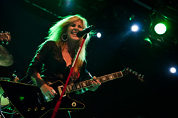 Lita Ford The Bitch Is Back Live Band Photo
