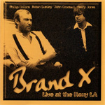 Brand X: Live at the Roxy LA CD Album Review