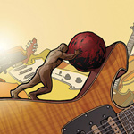 Paul Gilbert Stone Pushing Uphill Man CD Album Review