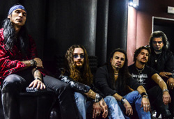 Perfect View Red Moon Rising Band Photo