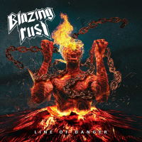 Blazing Rust - Line Of Danger Album Art