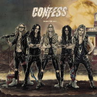 Confess - Burn 'Em All Art Work