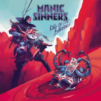 Manic Sinners - King Of The Badlands Album Art